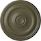 Ekena Millwork Devon Ceiling Medallion (Fits Canopies up to 3 5/8"), 15 3/4"OD x 1 1/2"P, Painted Turtle CM15DEPTF - alternate 1